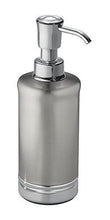 Load image into Gallery viewer, 4-Piece Bathroom Vanity Stainless Steel and Chome Bath Accessories - Soap Dispenser, Toothbrush holder, Tumbler, Soap Dish