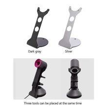 Load image into Gallery viewer, The best kobwa for dyson supersonic hair dryer stand holder aluminum alloy bracket for dyson supersonic hair dryer diffuser and two nozzles