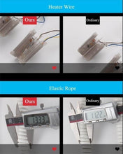 Load image into Gallery viewer, Shop here xzst 1200 watt intelligence quiet bathroom wall mounted hair dryer hang up hair dryer with shaver charging wire white color