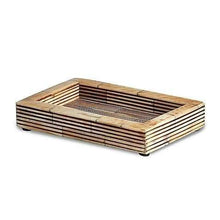 Load image into Gallery viewer, Bali Natural Bone-Teak Bathroom Accessories