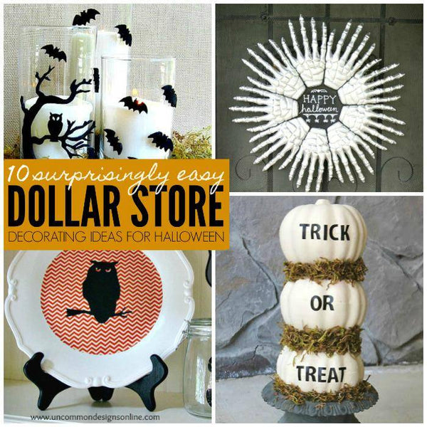 10 Surprisingly Easy Dollar Store Halloween Decorating Ideas