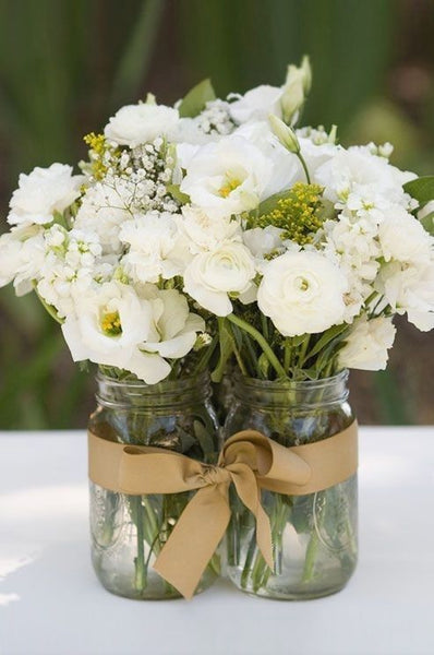 Excellent Mason Jar Flower Arrangements