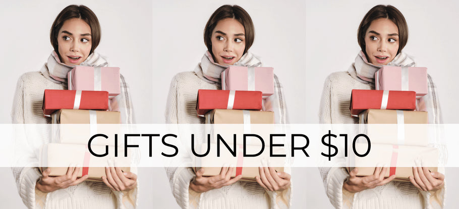 This post is all about gifts under $10.