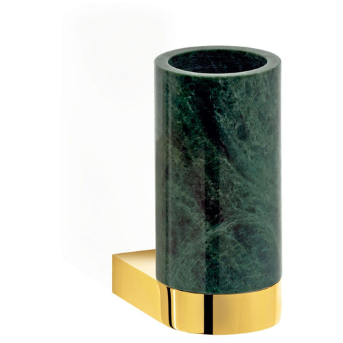 DWBA Wall Bathroom Toothbrush Holder Standing Toothpaste Tumbler, Marble Green