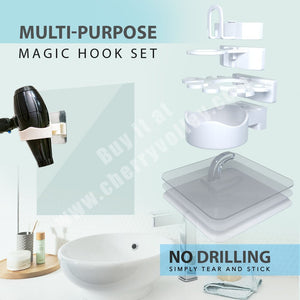 Multi-Purpose Magic Hooks Set