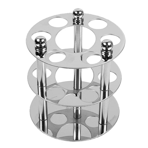 6 Hole Stainless Steel Toothbrush Holder Storage Wall Mounted Bathroom Supplies