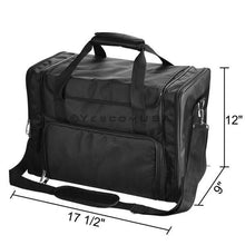 Load image into Gallery viewer, AW 1200D Pro Cosmetic Soft Makeup Train Case Black