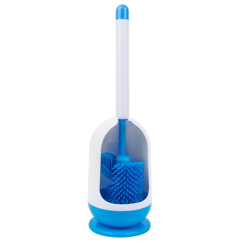 MR. SIGA Soft Bristle Toilet Brush with Holder
