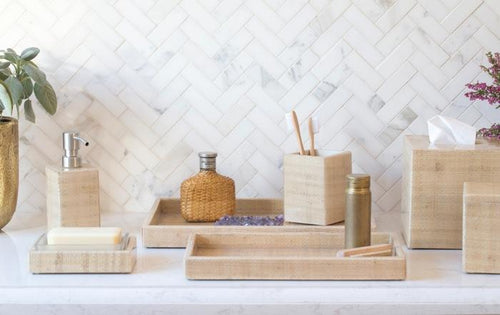 Loures Natural Bagor Grass Bathroom Accessories