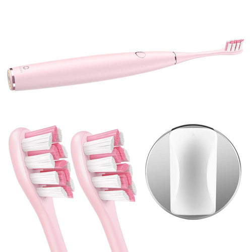 oclean Electric Toothbrush Set with 2 Brush Heads and 1 Wall-mounted Holder