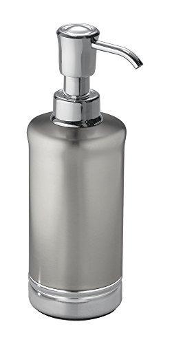 4-Piece Bathroom Vanity Stainless Steel and Chome Bath Accessories - Soap Dispenser, Toothbrush holder, Tumbler, Soap Dish