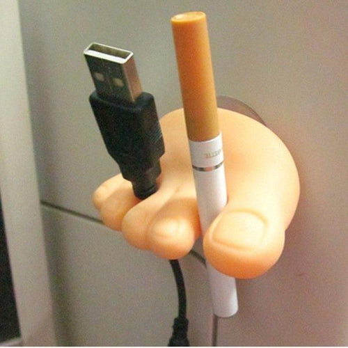 Cute Foot Cartoon Suction Cup Toothbrush Holder