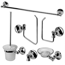 Load image into Gallery viewer, ALFI brand AB9521-PC Matching Bathroom Accessory Set (6 Piece) Polished Chrome