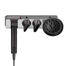 Load image into Gallery viewer, Budget hair dryer wall mount holder basstop aluminum alloy wall bracket holder for dyson supersonic hair dryer diffuser and two nozzles