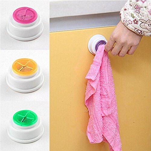 Kanzd 2pcs Bathroom Storage Wash Cloth Towel Clip Kitchen Towel Accessories Storage Hook Hanger (random)