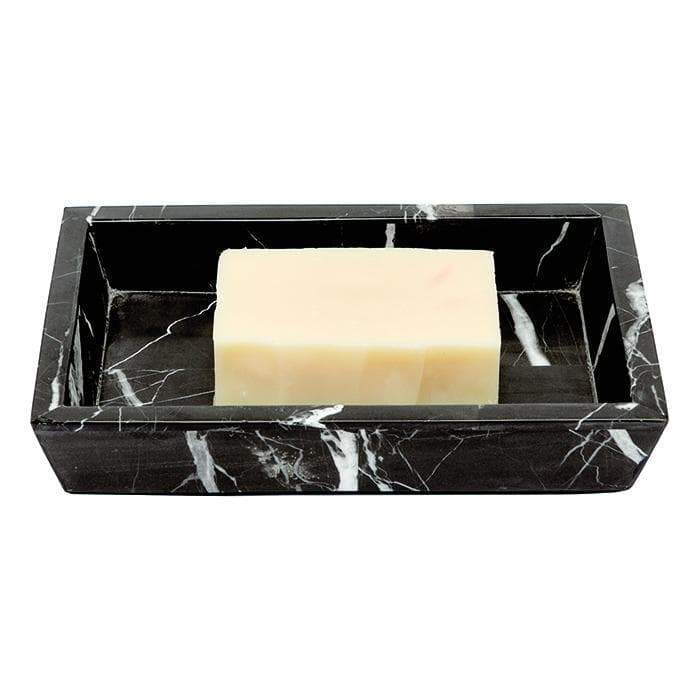 Rhodes Nero Marble Bathroom Accessories