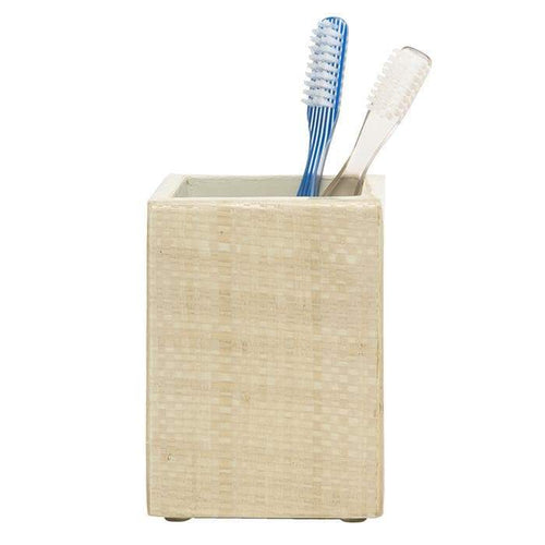 Loures Natural Bagor Grass Brush Holder