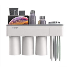 Load image into Gallery viewer, Bathroom Drill-Free Toiletry Storage Set