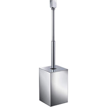 Load image into Gallery viewer, Lisa Standing Brass Toilet Brush Holder W/ Cover - Chrome/ Gold