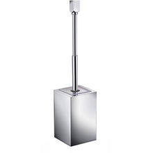 Load image into Gallery viewer, ShineLight Square Standing Toilet Brush Holder W/ Swarovski Crystals