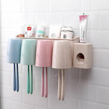 Load image into Gallery viewer, Creative Magnetic Sucker Toothbrush Holder Suction Cup Couples Holder Rack Supply