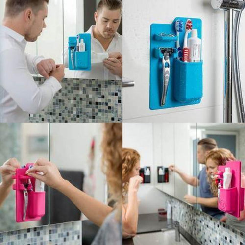 SIMPLYFIX : Waterproof Silicone Bathroom Organizer
