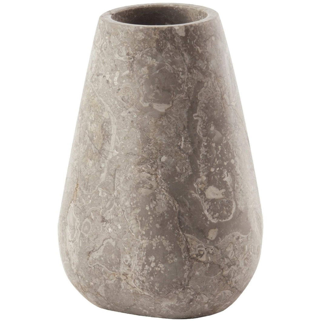 Conor Beige Marble Bathroom Toothbrush Holder Standing Toothpaste Tumbler