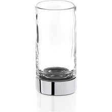 Load image into Gallery viewer, DWBA Round Bathroom Toothbrush Holder Standing Toothpaste Tumbler, Clear Glass