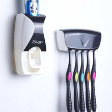 Load image into Gallery viewer, Automatic Toothpaste Dispenser Toothbrush Holder