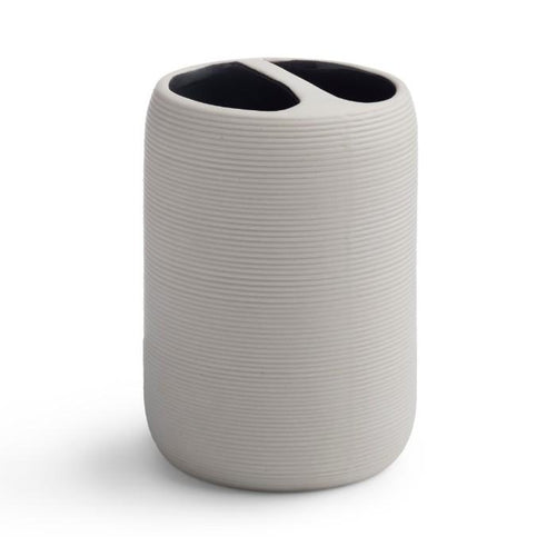 Fillmore Ivory Porcelain Toothbrush Holder
