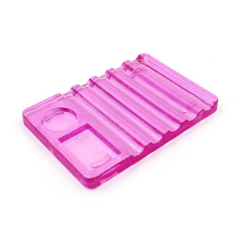 1Pcs Acrylic Crystal 5 Colors Nail Art Brush Holder Display Stand Rest Tools for 5pcs UV Gel Brush Pen
