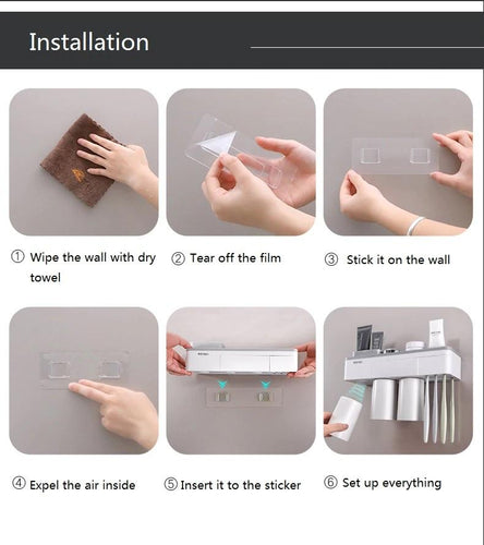 Ergonomic Modern Bathroom Organiser