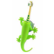 Load image into Gallery viewer, larry the lizard toothbrush holders