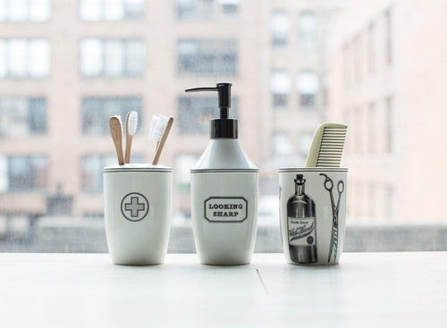 Apothecary Bath Ensemble design by Izola