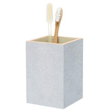 Load image into Gallery viewer, Manchester Faux Shagreen Bathroom Accessories (Cloud Gray)