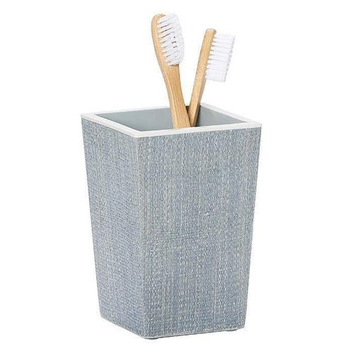 Maranello Steel Blue Abaca Resin Bathroom Accessories
