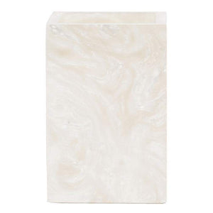 Rolo Swirled Resin Bathroom Accessories (Pearlized)