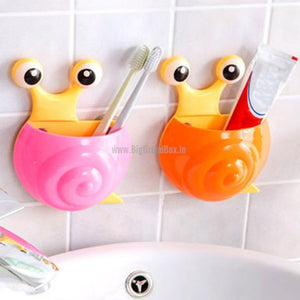 Snails Wall Sunction Toothbrush Holder