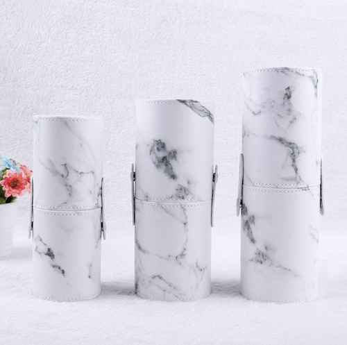 Marble Travel Brush Holder