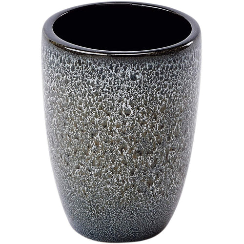 Ugo Black Olive Ceramic Bathroom Toothbrush Holder Standing Toothpaste Tumbler