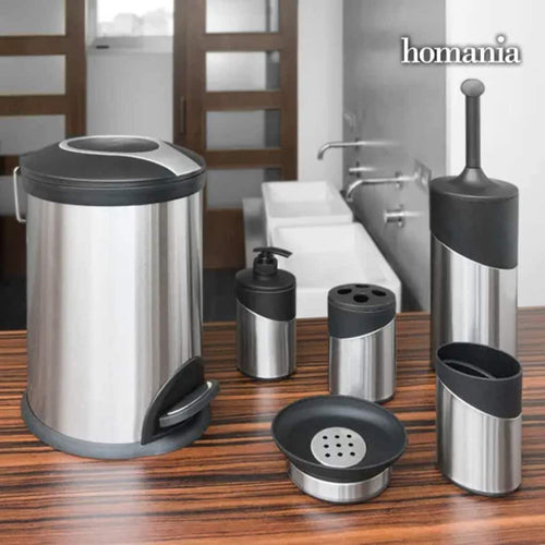 Bathroom Solutions 6 Piece Bathroom Set Stainless Steel