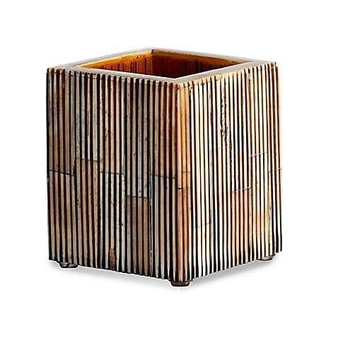 Bali Natural Bone-Teak Toothbrush Holder