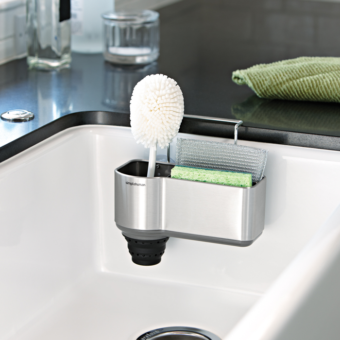 Sink Caddy With Brush Holder