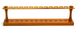 Eisco Labs Premium Beechwood Test Tube Rack, (12) 22mm Holes, 16.75" Long