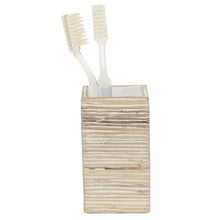 Load image into Gallery viewer, Kona Resin Bathroom Accessories - Bleached Rattan