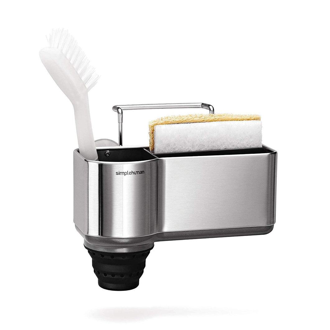 simplehuman Sink Caddy, Brushed Stainless Steel