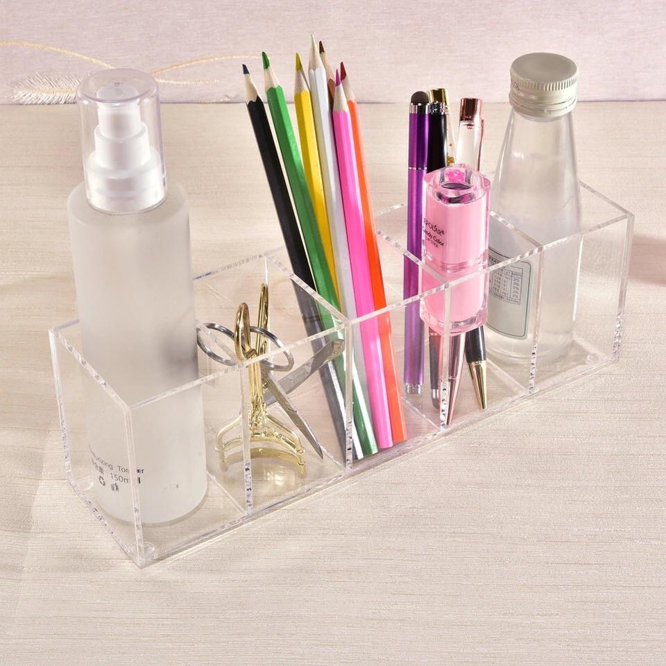 Acrylic Makeup Brushes Organizer Box