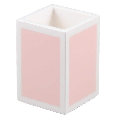 Paris Pink Lacquer Brush Holder