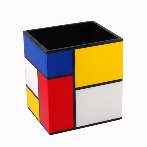 Mondrian Multi Color Lacquer Bathroom Accessories