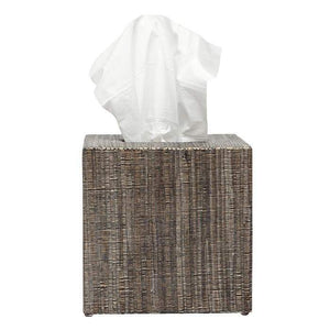 Bali Brown Square Tissue Box